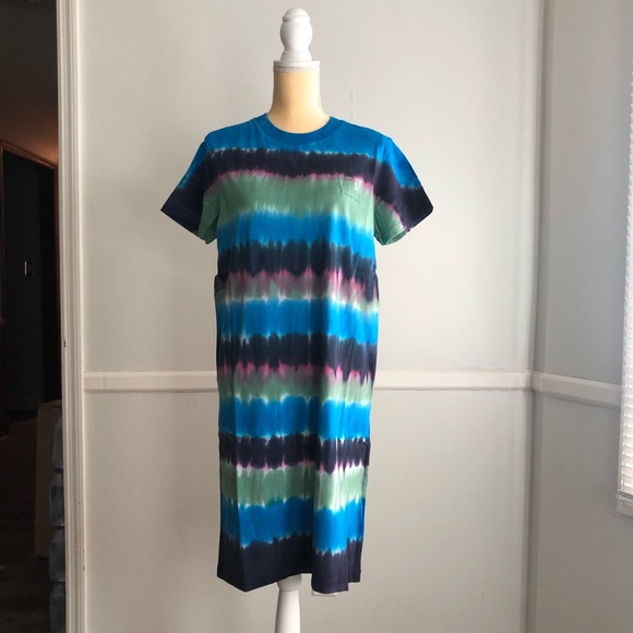 NWT Opening Ceremony Tie Dye T-Shirt Dress - Picture 3 of 10